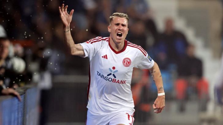 Fortuna Dusseldorf midfielder Felix Klaus